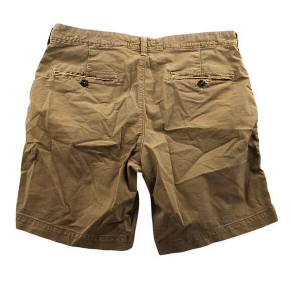 American Eagle Mens Shorts Size 32 Khaki Chino Casual Slim Next Level Flex - Picture 2 of 14